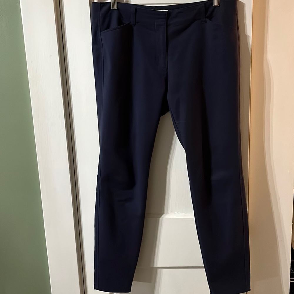 Vineyard Vines Navy Womens Pants-Cotton&Poly